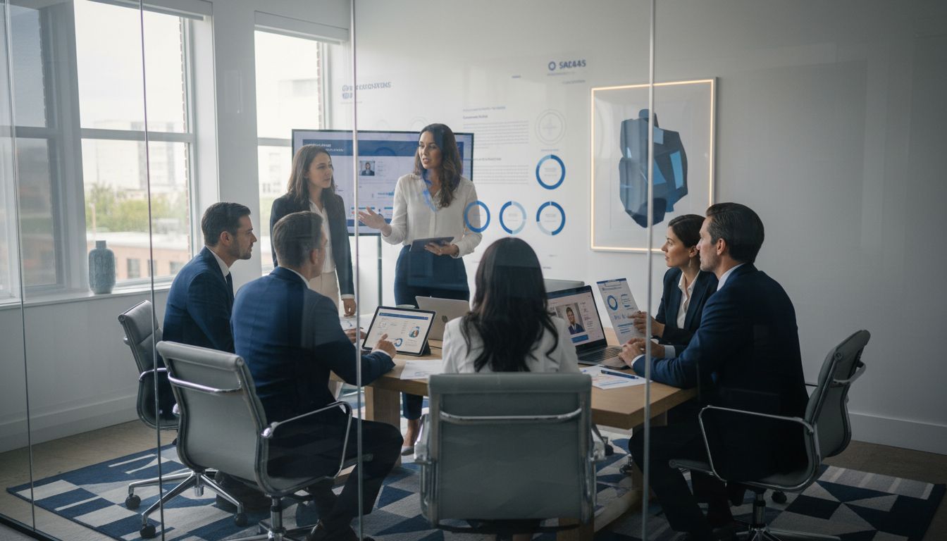 tailored sales training meeting