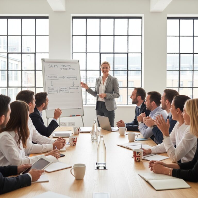 An image representing sales training