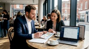 UK legal team in candid sales discussion