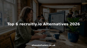Recruitment specialist working at home office