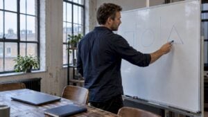 Sales leader diagnosing a quota blocker