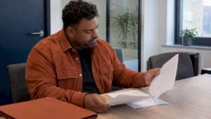 Sales leader comparing ABM platform proposals