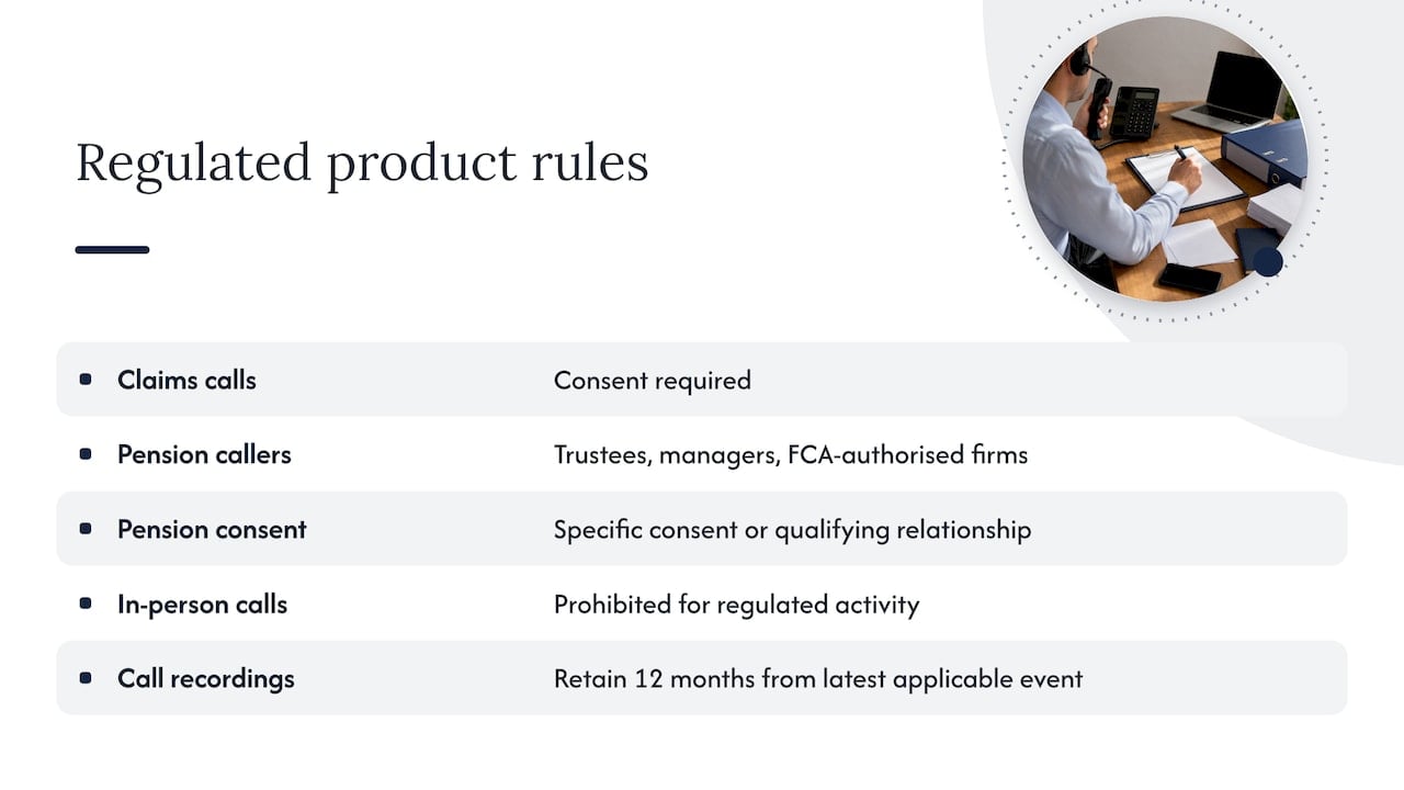 Stricter rules for regulated products